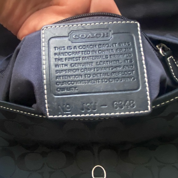 Black Coach Hampton shoulder bag vintage - Picture 6 of 6